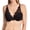 Black, variant on Women's Bali DF0084 One Smooth U Comfort Stretch Lace Underwire Bra (Sandshell 40DD)