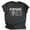 Dark Gray, variant on EQWLJWE Women'S Tops Summer Tops For Women Casual 40th Birthday Gift Vintage 1983 Women Casual Letters Print Shirt Crewneck Short Sleeve Tee Tops Short Sleeve Round-Neck Blouses Shirts
