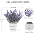 thumbnail image 2 of 2PCS Fall Potted Fake Plants Artificial Plastic Eucalyptus Plants Fall Decorations for Home Office Desk Farmhouse Room Decor, 2 of 5
