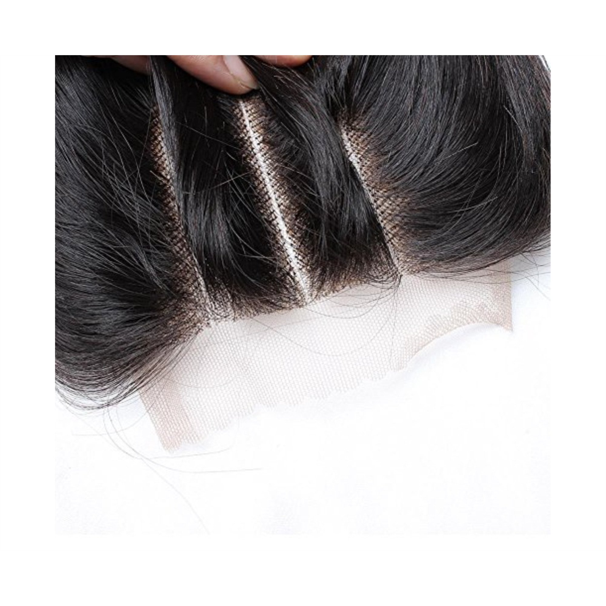 Greatremy 4x4 3 Part Lace Closure Straight Brazilian Human Hair