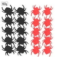 thumbnail image 3 of Confeti de fiesta de Halloween Confeti decorativo navideño de PVC de 60 g (araña negra + araña roja), 3 of 9