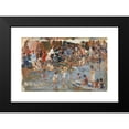 thumbnail image 2 of Cecilio Plá 18x12 Black Modern Framed Museum Art Print Titled - En La Playa (On the Beach), 2 of 5