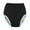 Black, variant on Reusable Adults Cloth Diapers Wraps Incontinence Pants for Seniors