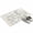 White, variant on Bathroom Rug 2'x 3', Abstract Style Woven Cotton Washable Rug with Tassels, Face Line Modern Character Art White Non Slip Front Door Mat for Entrance, Doorway, Hallway, Laundry Room