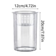 thumbnail image 3 of Goldfish Bowl Plastic Fish Tank Clear Desktop Aquarium for Home Decor Living Room Bedroom Ornaments, 3 of 6