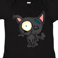 thumbnail image 4 of Inktastic Goth Animals Pets Black Cat Boys or Girls Baby Bodysuit, 4 of 5