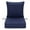 Navy blue, variant on YEERSWAG 46.5x24x5.75 inch Outdoor Deep Seat Cushion Set,Water Repellant,Fade Resistant Patio Chair Cushion for Outdoor Patio Furniture