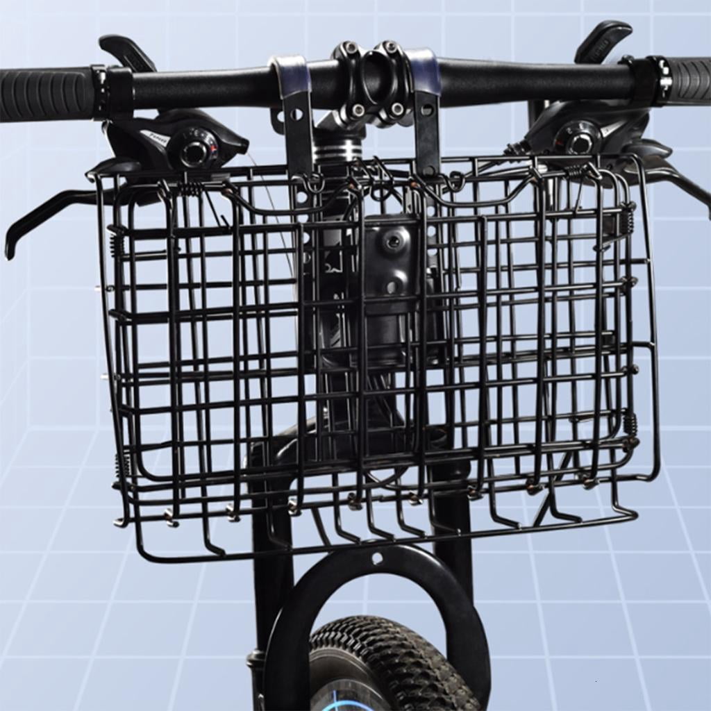 CEORPER Detachable Folding Bicycles Basket Mountain Bike Front and Rear Hanging Basket