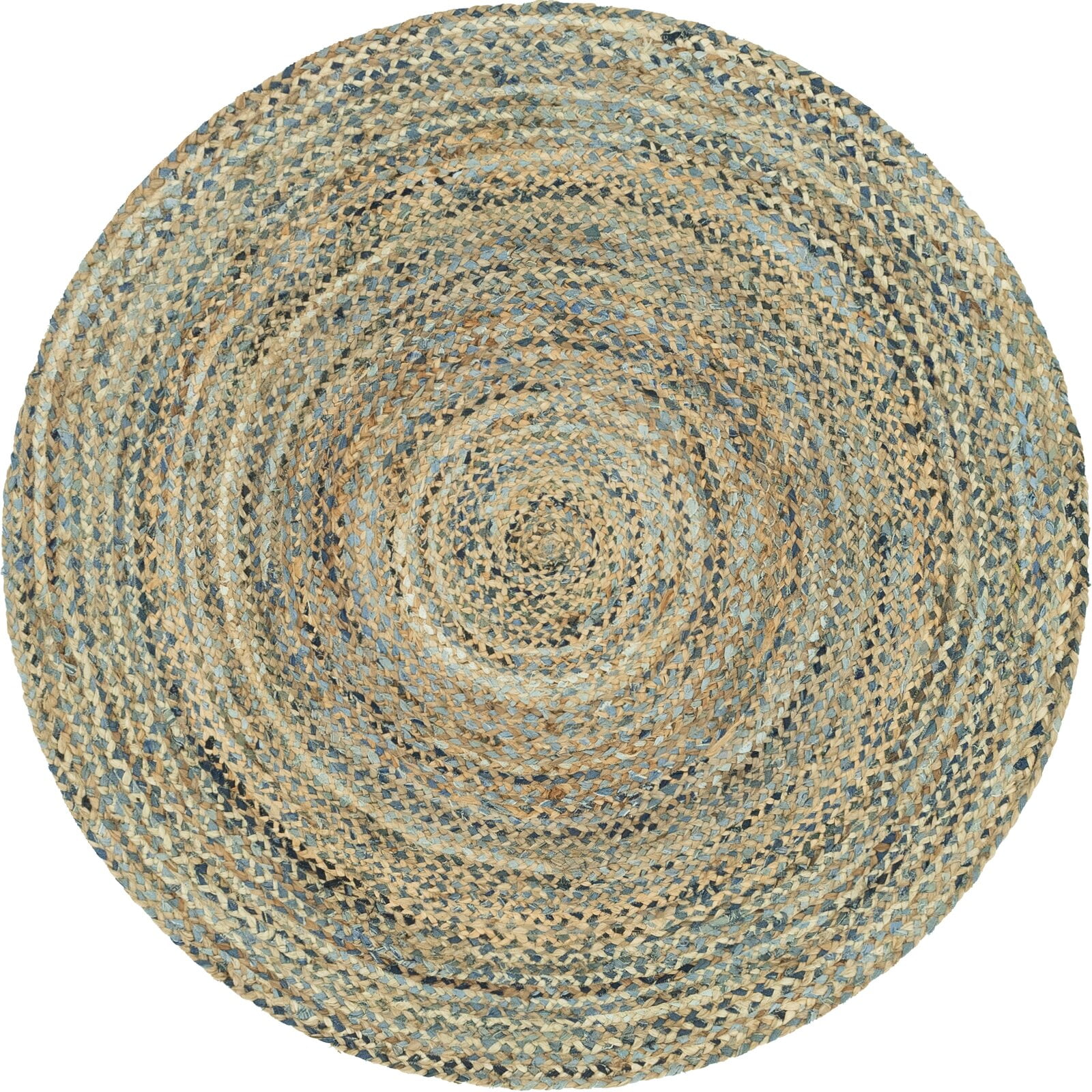 Lanesborough Animal Print Hand Handmade Braided Blue Area Rug, CPSC 16 CFR 1631 Compliant Yes