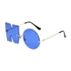 thumbnail image 1 of Gafas de sol sin letras, gafas de conducir, versátiles, para uso urbano, ligeras y a la moda. Azul oscuro, 1 of 9