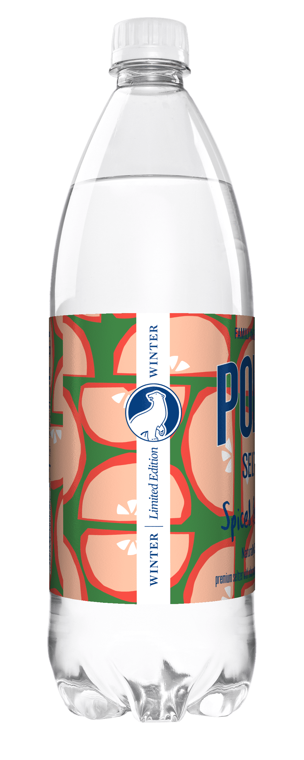 (8 pack) POLAR SLTZR SPCD PE CDR PET 1L LS12 LTO
