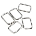 thumbnail image 3 of Conector de Hebilla Cuadrada de Metal Sunnimix 20x12x2.8mm Plata 3x20 Piezas, 3 of 8