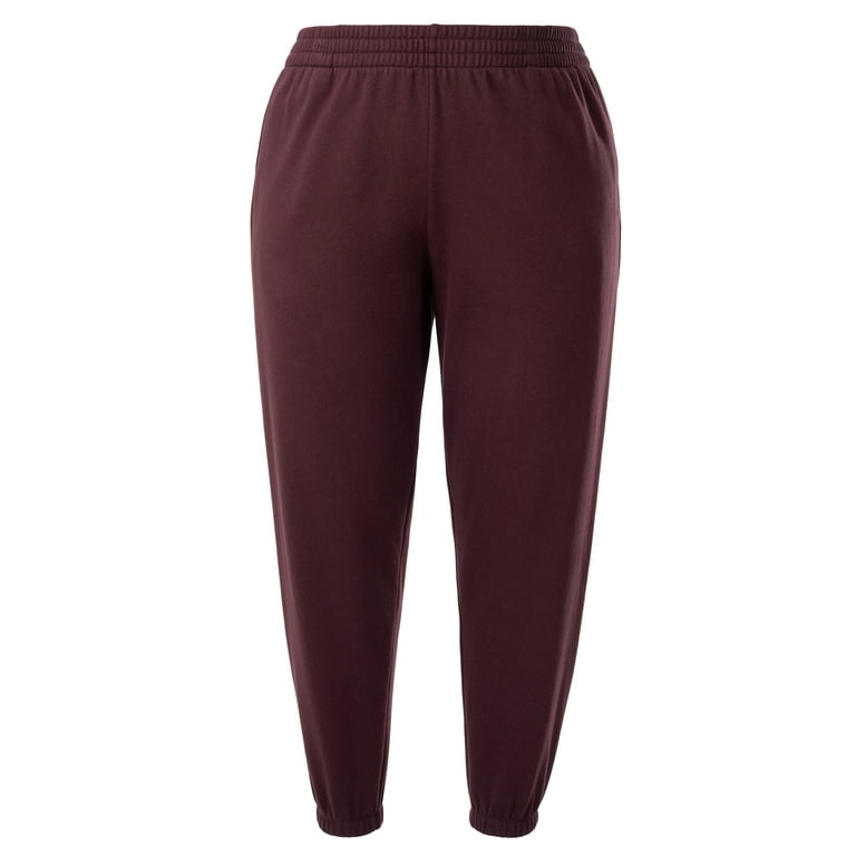 Stay comfortable and stylish with these Plus Size Marled Sweatpants