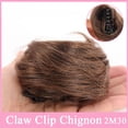 thumbnail image 2 of Chignon Spatial Mini Pince à Cheveux Chignon Oreilles de Chat Désordonnées Extension de Cheveux Beigne Chignon, 2 of 6