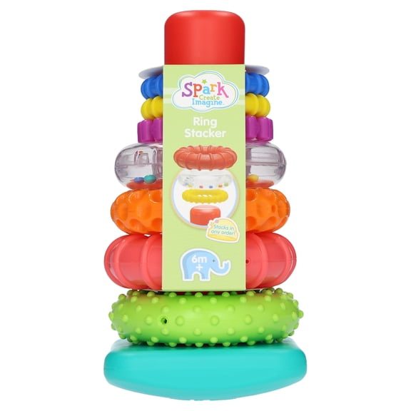 Spark.Create.Imagine Ring Stacker Toy