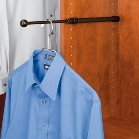 Built In Coat Closet Rev-A-Shelf RCVR-12-ORB Designer Series Valet Rod for 12 in. Closets - Oil-Rubbed Bronze ()