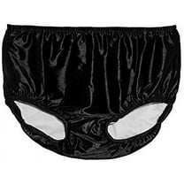 Adult Swim Diapers - Reusable Diaper for The Pool - My Pool Pal (XL-Waist: 40-50"; Leg 23-29", Black)