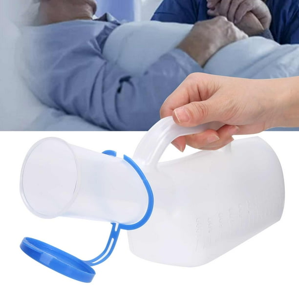 Orinal Para Pacientes, Botella De Orina Para Personas Mayores, Firme, Resistente Y De Alta Dureza, Cuidado De La Salud Seguro Y Ecológico Para Clínica Hospitalaria Para Viajes A
