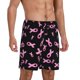 thumbnail image 2 of Fotbe Breast Cancer Awareness Pantalones Cortos de Pijama para Hombre, Ropa de Dormir, Pantalones de Pijama Cortos para Hombre-4X-Large, 2 of 6
