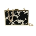 thumbnail image 5 of Roberto Cavalli HXLPA7 C15 Black/ White Box Clutch, 5 of 5