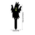 thumbnail image 2 of Halloween Ghost Decor 5 X 3 Inch Glow in The Dark Halloween Decorations Outdoor Halloween Yard Decor for Lawn Porch Haunted House Party, 2 of 5
