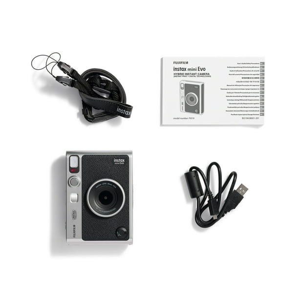 Fujifilm Instax® Mini Evo Hybrid Instant Camera - Black - Walmart.ca