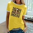 thumbnail image 2 of Elegante blusa de manga corta con cuello redondo y manga abullonada para mujer OAVQHLG3B Store  lin121212, 2 of 5