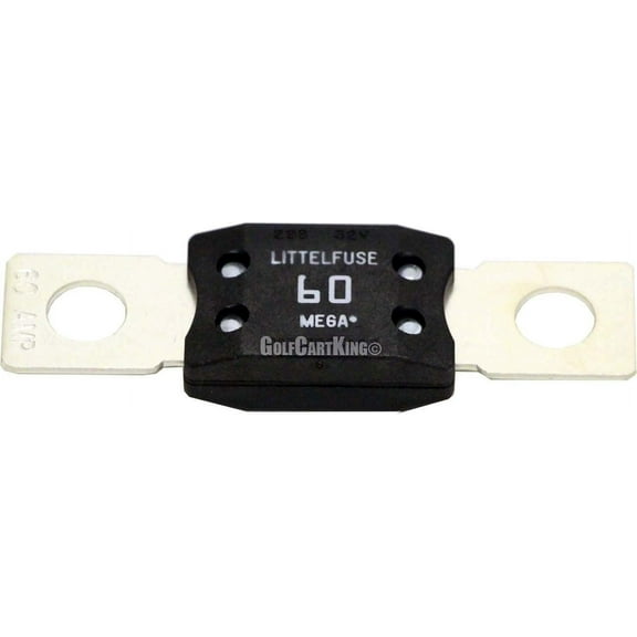 EZGO Golf Cart 60 Amp Fuse for DC Receptacle - Powerwise 1996-Up