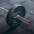 thumbnail image 4 of 1 Set Cylindrical Black Barbell Rod Sleeve Anti-skid Protective Wear-resistant Gym Gear Grip, 4 of 9