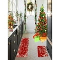 thumbnail image 4 of DefiDgd Christmas Kitchen Rugs Kitchen Mat,Farmhouse Red Christmas Waterproof Kitchen Floor Mat Decor,Cushioned Comfort Standing Mat,Christmas Decorations for Home Kitchen, 4 of 6