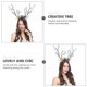 thumbnail image 4 of Diadema de astas navideñas, tocado divertido, accesorios para el cabello de alce, 4 of 6
