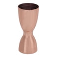 thumbnail image 2 of Herramienta de medida dual para vinos y licores de barman, en forma de U para una mezcla precisa Elegante jigger de cóctel de acero inoxidable revestido de cobre, 2 of 8