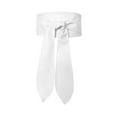 thumbnail image 2 of Milageto Women Waist Belt Adjustable Dress Corsets Waistband for Clothes Skirt Ladies White, 2 of 8