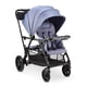 thumbnail image 1 of Joovy Caboose RS Sit & Stand Double Stroller for Children Up to 55 lb. with All-Terrain Wheels, UPF50+ Sun Canopy & Magnetic 5-Point Safety Harnesses, Slate, 1 of 5