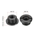 thumbnail image 2 of Unique Bargains 3/8” Female To 5/8' Male Threaded Screw Adapter For Mic Stand Plastic 2 pcs, 2 of 3