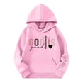 thumbnail image 3 of Girls Sweatshirt Cotton Hoodies Long Sleeve Graphic Top Fashion Printed Sweatshirts Tops Pocket Pullover Hoodies Cute Pattern Print Sweatshirts for Girls Trendy, 3 of 3