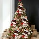 thumbnail image 4 of Calcetín Navideño con Decoración de Papá Noel, Bolsa de Regalo, Calcetines para Dulces Infantiles | Poliéster Negro 19,5 X 14 X 4 Cm | Decoración Festiva y Soporte para Regalos, 4 of 6