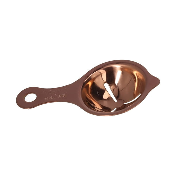 Separador De Yema De Huevo, Boca Puntiaguda De Acero Inoxidable, Fácil De Limpiar, Separación Rápida, Separador De Huevos Para Cocina