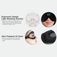 thumbnail image 2 of Auriculares para dormir, antifaz para dormir 3D, Bluetooth, inalámbrico, música, auriculares para dormir con altavoces estéreo ultrafinos perfectos, 2 of 3