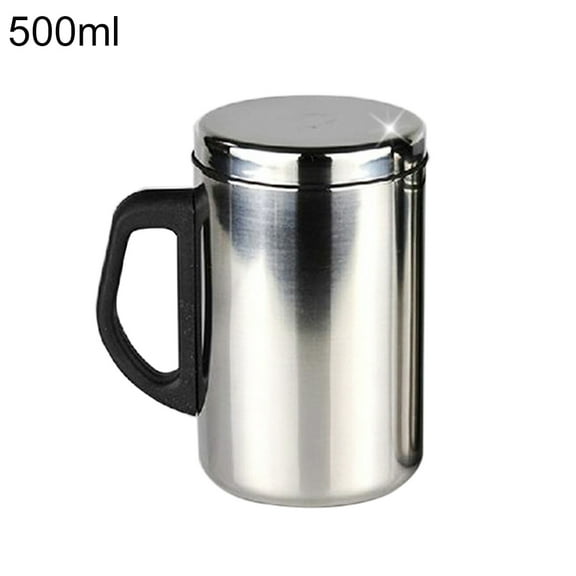 Grandest Birch 350/500ml Dual Wall Thermal Insulated Travel Tumbler Coffee Mug Beer Tea Cup Portable Durable Rust Proof Large Capa