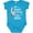 Turquoise, variant on Inktastic Diabetes Awareness Brave and Strong Boys or Girls Baby Bodysuit