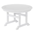 thumbnail image 1 of Paradise Table à Manger Ronde en Plastique HDPE 47 Pouces pour Extérieur, 1 of 5