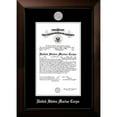 thumbnail image 2 of Campus Images MACLG00111x14 11 x 14 in. Patriot Frames Marine Certificate Legacy Black Cherry Frame with Gold Medallion, 2 of 2