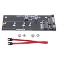 thumbnail image 1 of Adaptador M.2 SATA Adaptador convertidor de 22 pines Tarjeta de transferencia de datos rápida para PC Laptop, 1 of 9
