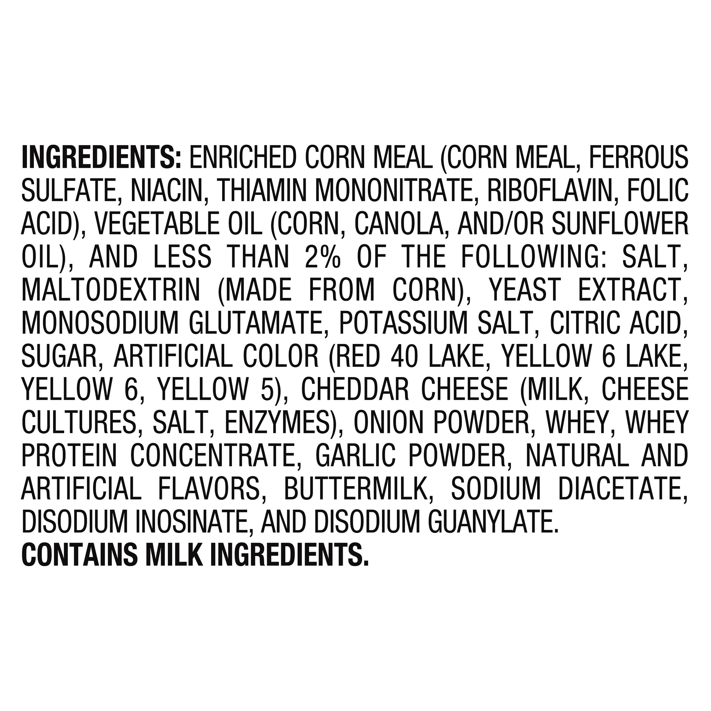 Frito Lay Cheetos Cheese Flavored Snacks, 1.25 oz