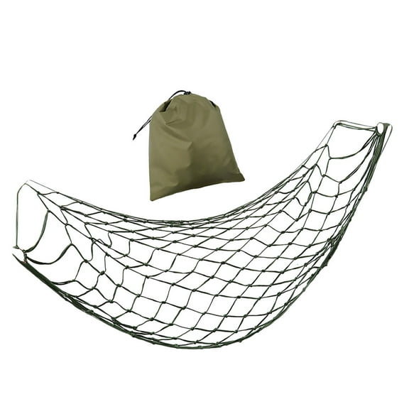 Raindrops 1Pack Portable Sleeping Bed in Olive Green for Camping and Hiking 94.5x31.5in