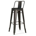 thumbnail image 5 of Simpli Home Rayne 30" Metal Bar Stool in White (Set of 2), 5 of 12