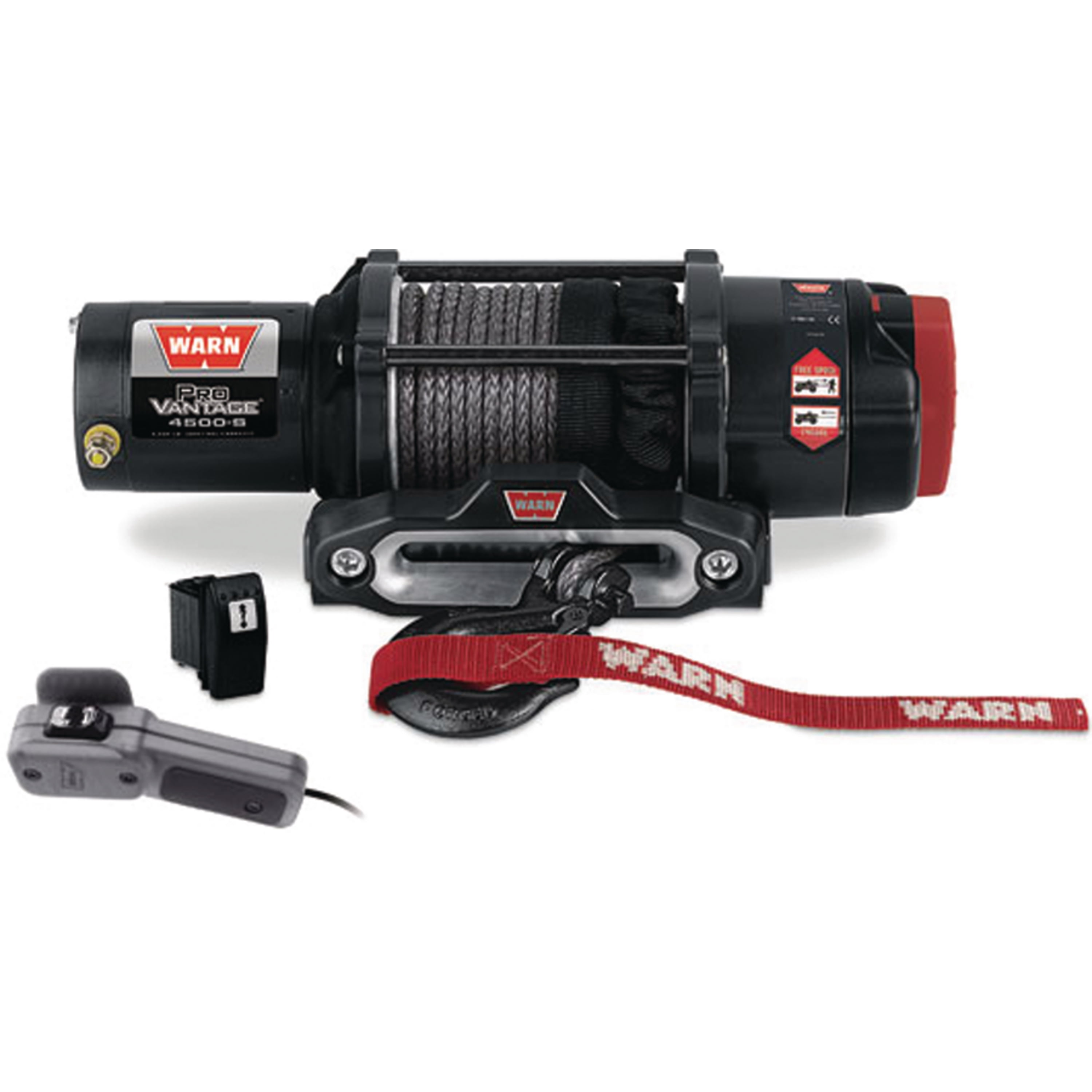 Warn 90451 ProVantage 4500 lb Capacity RV Winch 50' x 7/32" Cable