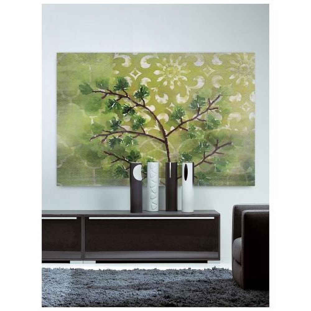 "Green Sensation II" Painting Print on Wrapped Canvas