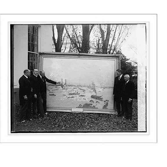 Historic Print, Australia presents painting to Pres., 11/15/26, 16" x 20"